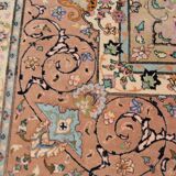 Tapis d'Orient Iran Tabriz laine et soie : 2.50 X 3.50 Mètres
