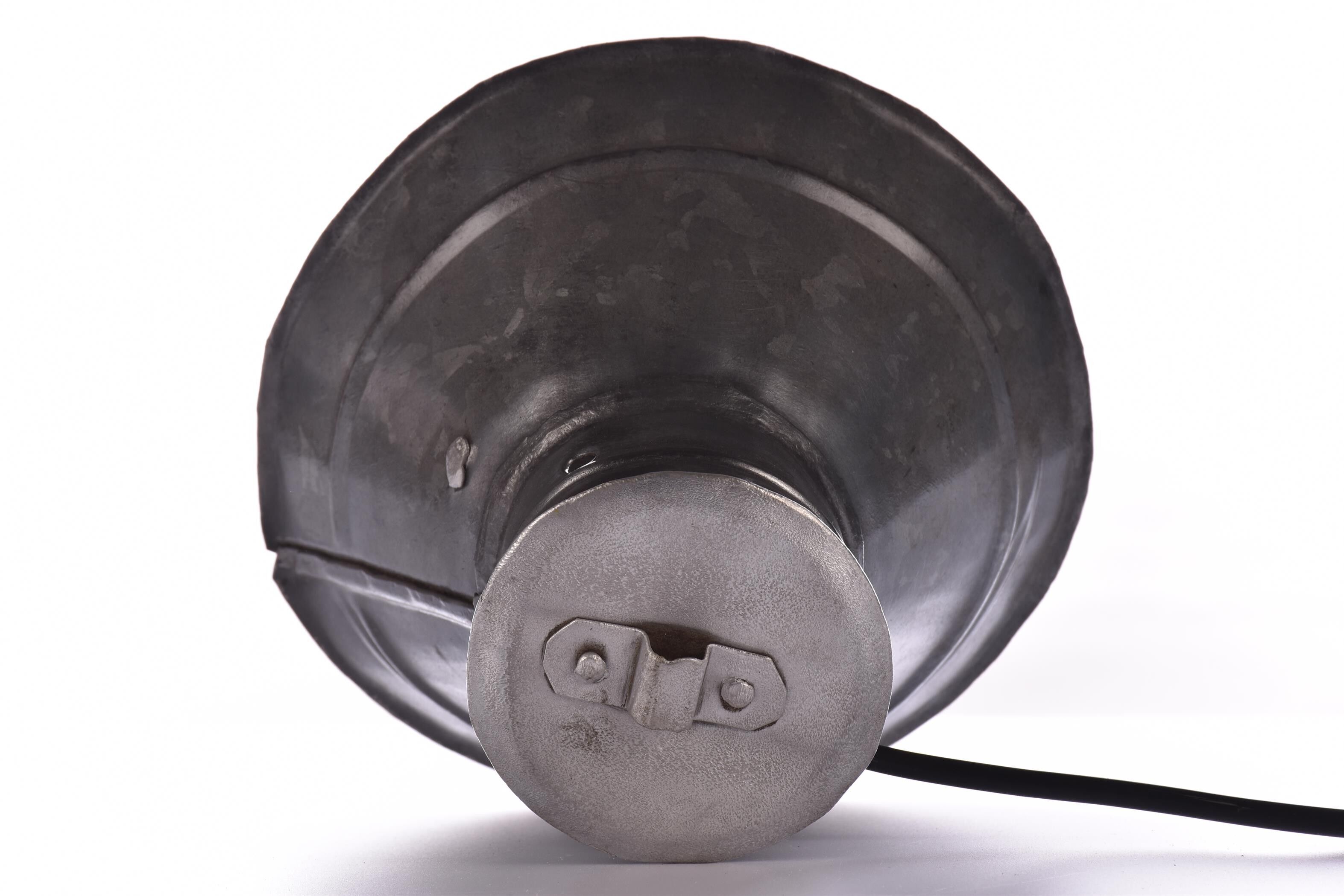 Industrial zinc pendant lamp brocante light