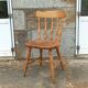 Chaise bistrot western