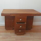 Accounting office teak massive 30s