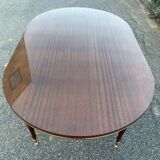 Imperial Scandinavian Round Oval Extendable Rosewood Dining Table 2