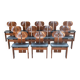 Set of 12 Afra & Tobia Scarpa chairs mod. Africa - Gruppo Unico, 80/90