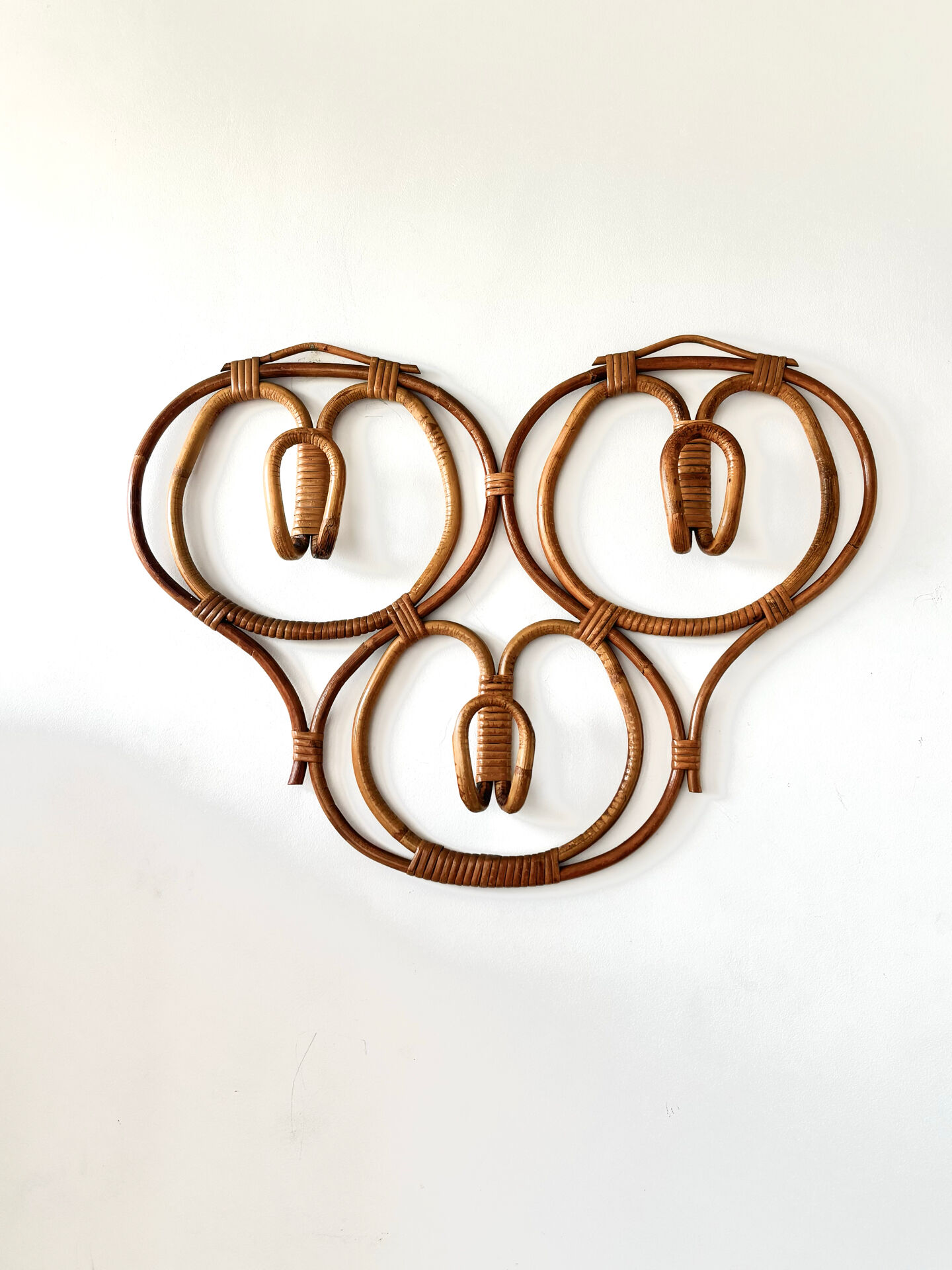 Franco Albini rattan coat rack 1960