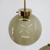 Ensemble de trois suspensions en verre par Kamenicky Senov, 1970s