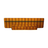 Suspended console in wood by La Permanente Mobili Cantù, 1950s