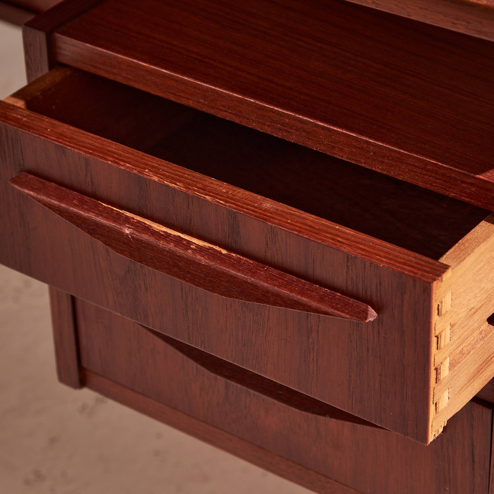 Teak Desk 1960s by Gunnar Nielsen Tibergaard, 1960s (MK9919)