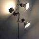 Lampadaire 3 spots vintage années 70