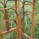 Vintage rattan selette