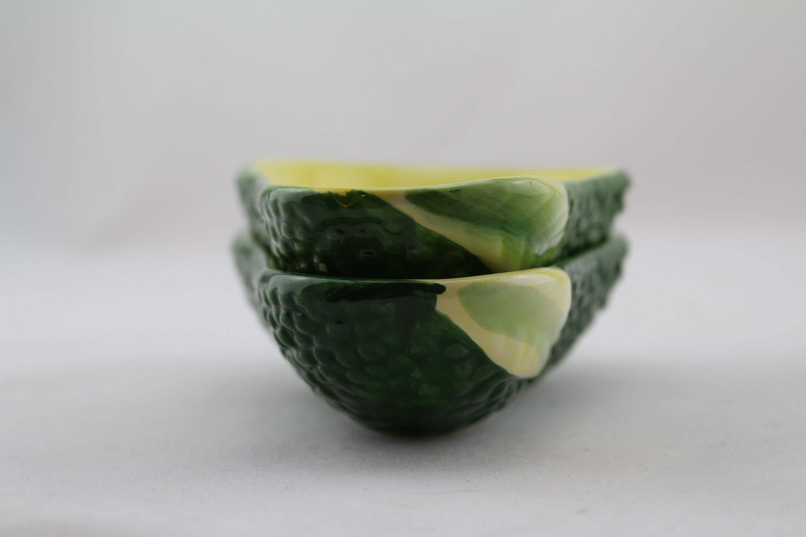 Set of 2 cups lawyer, guacamole, ceramic
