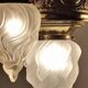 Lampe de plafond du modernisme catalan. Barcelone Espagne,1930s.