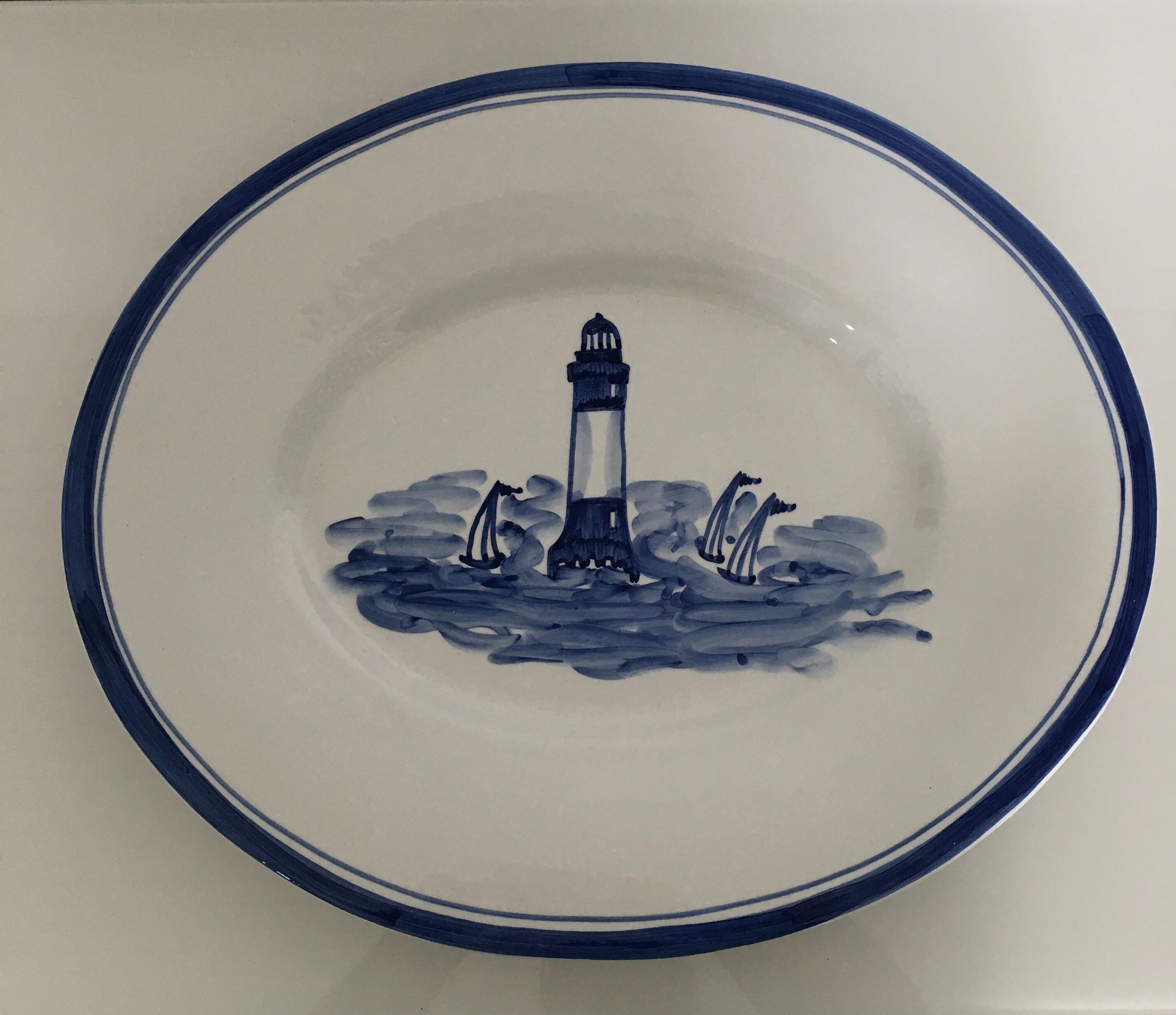 Oval flat xl flagship décor