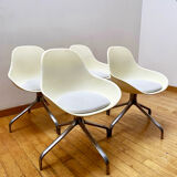 Set of 4 IKEA Chris Martin ABS chairs