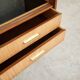 East German sideboard/glass cabinet from the 1960s