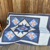 Boutis edredon en patchwork vintage