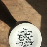 Small hand-painted vase