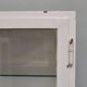 Vintage Iron and Glass Medicine Cabinet, 1940 s