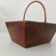 Panier vintage artisanal en bois