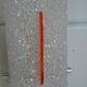 2 orange perspex and plexiglass wall lights from the 60s-70s.
