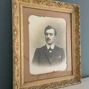 Pair of 19th century portrait photos by Pierre Grandjean