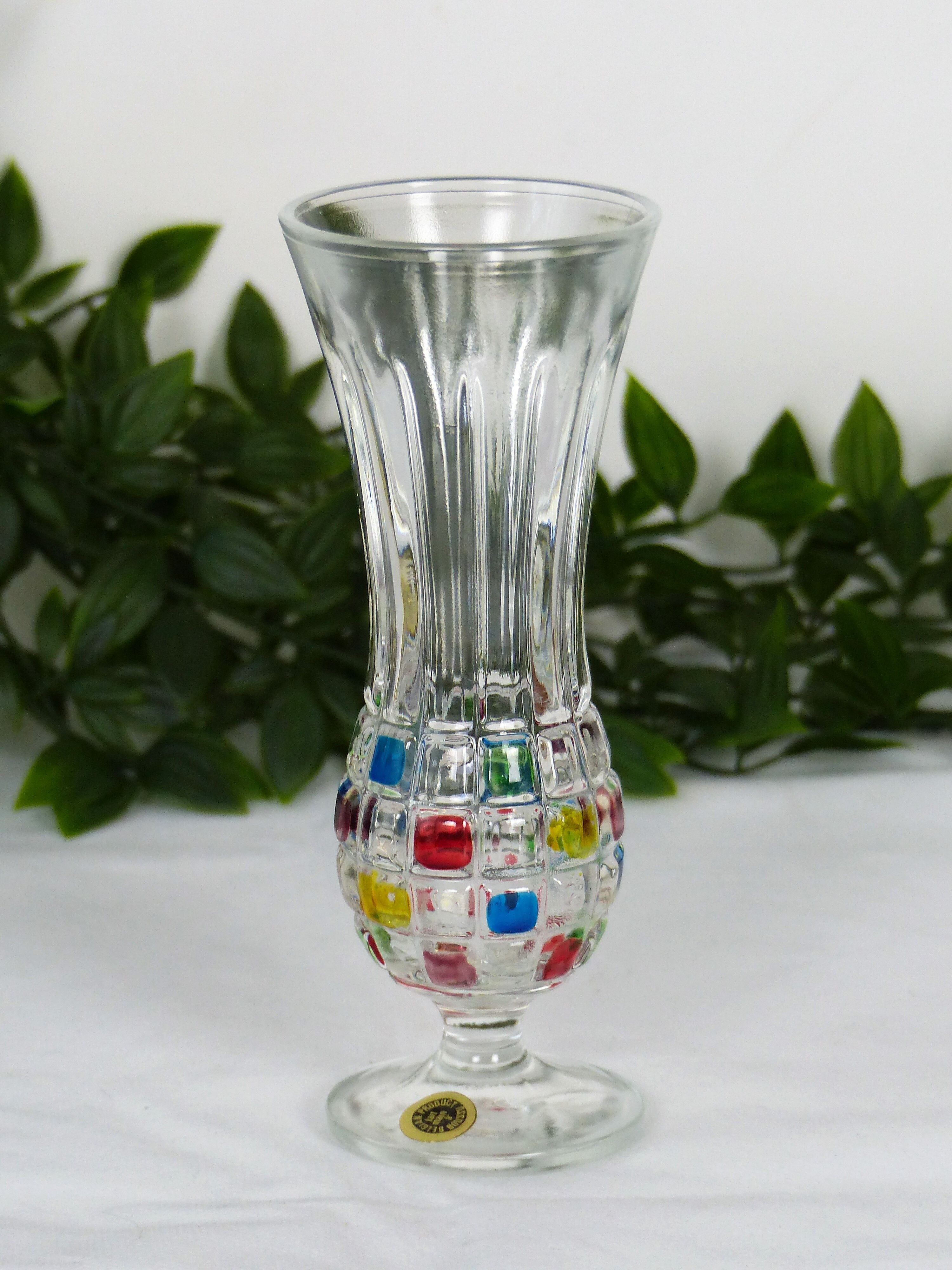 Boussu glass vase