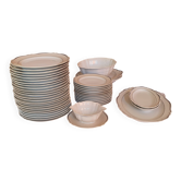 New table service, hard porcelain, Georges Boyer, Limoges, France.