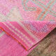 3x11 pale pink vintage runner rug 104x328cm