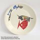 Set of 6 Figgjo Flint A La Carte Dinner Plates - Mid-Century Modern Norway