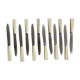 Set of 12 old Nogent knives