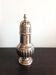 Silver metal salt shaker / 60s-70s