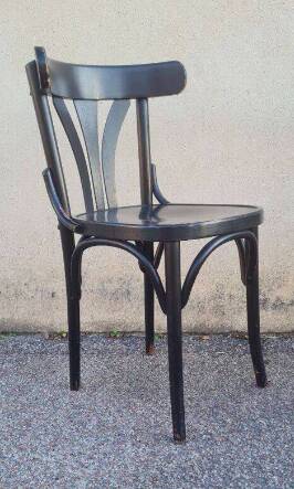 Pair of Fischel bistro chairs