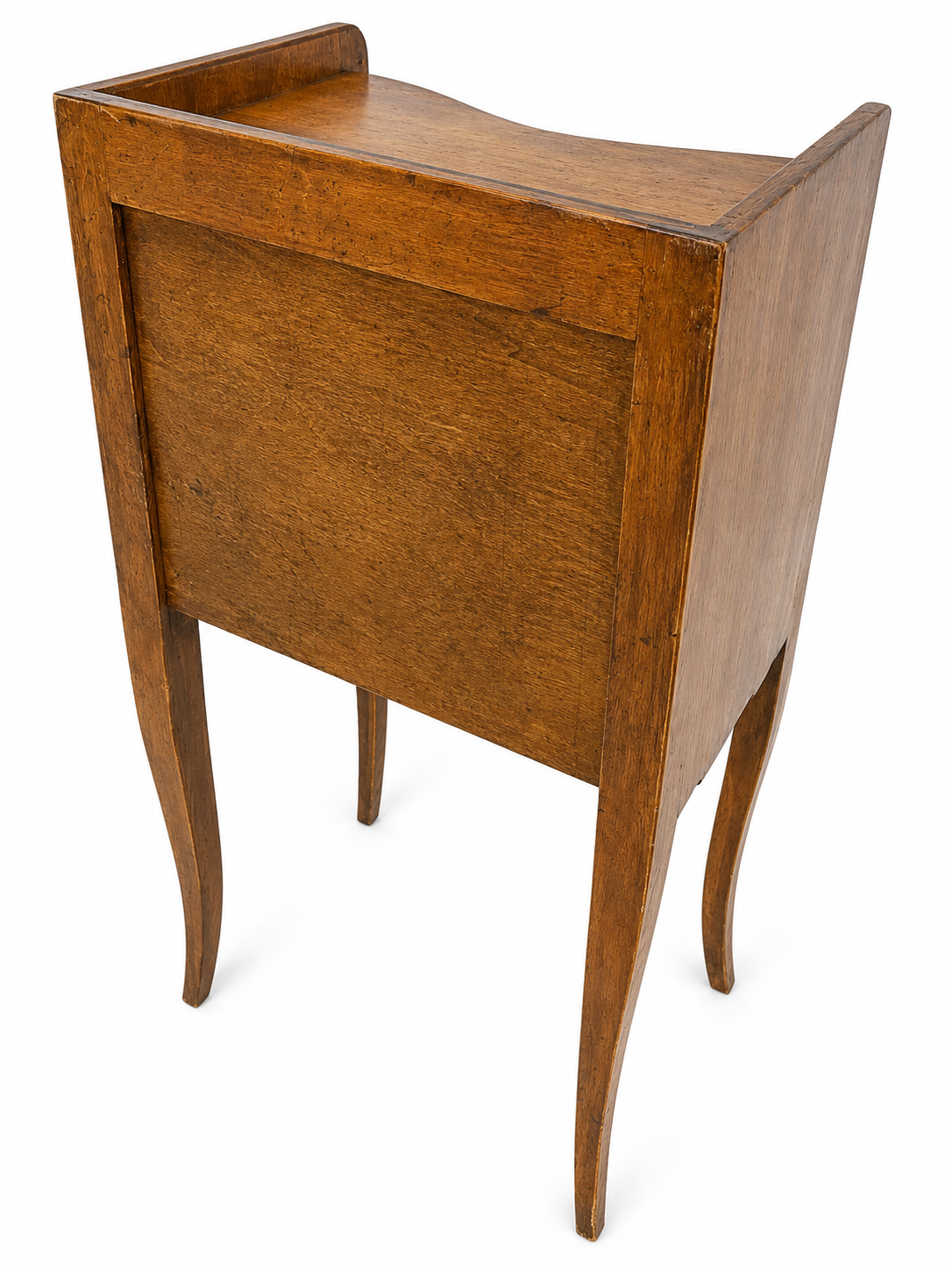 Pair of Louis XV bedside tables with a concave front – 5 drawers, end table.