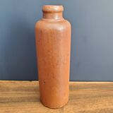 Petite bouteille en grès vase soliflore