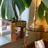 Vintage Hollywood Regency side table