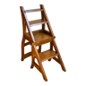Bookseller step stool chair