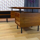 Vintage 1970 corner office