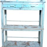 Antique Burmese teak shelf