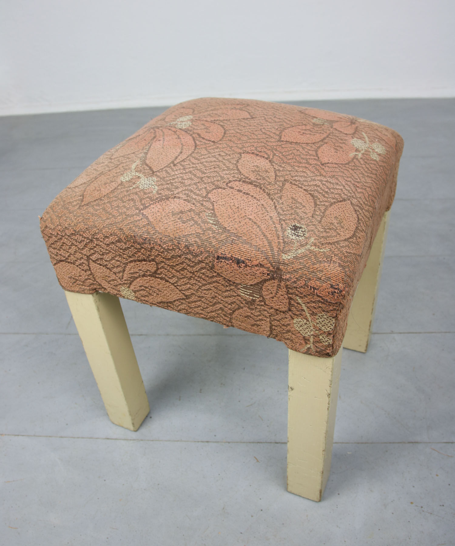 Mid-century Salmon Stool