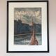 Jean LECLAIR 1919-1996. Honfleur. Watercolour