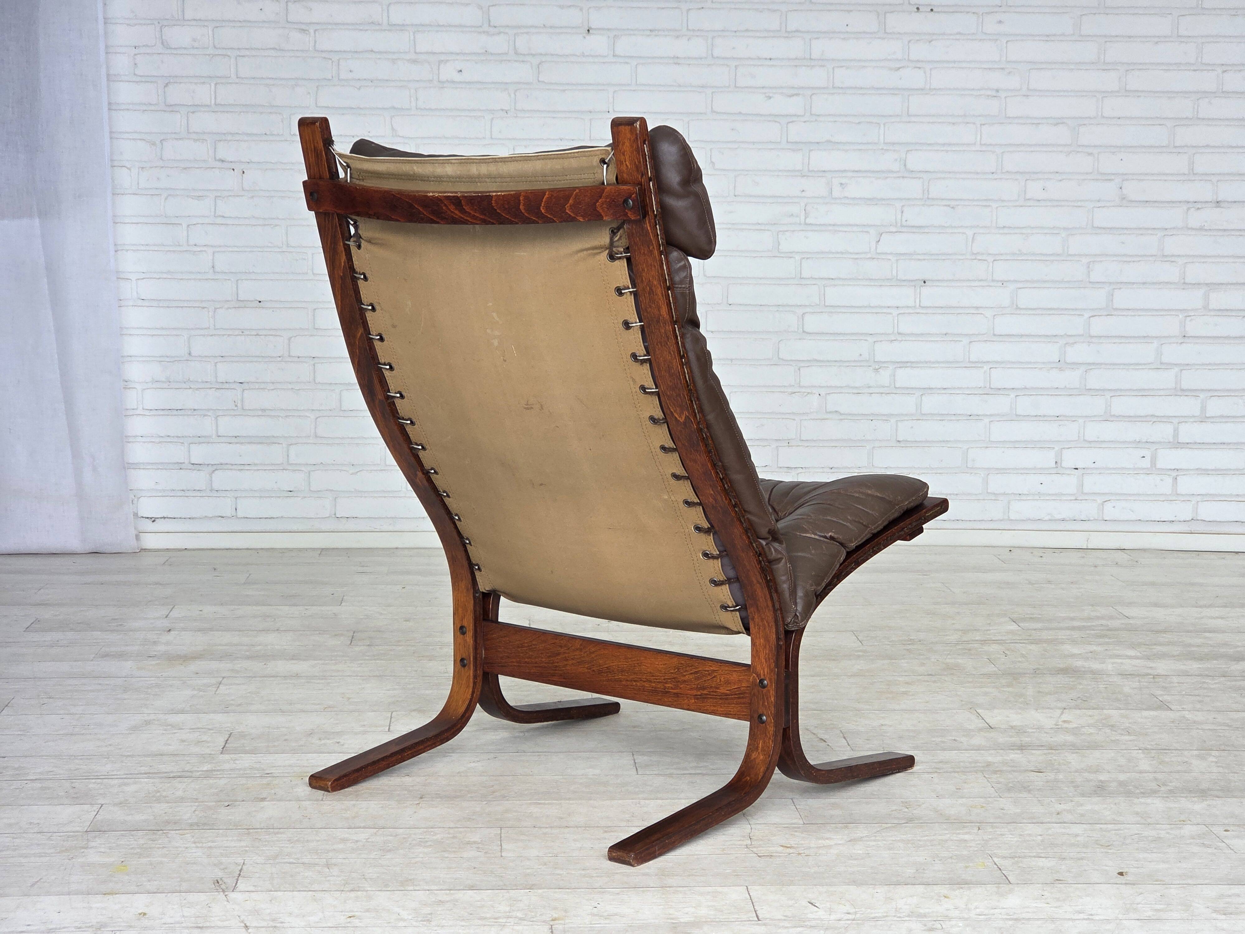 1970s, Norwegian design by Ingmar Relling, lounge chair, model "Siesta".
