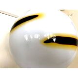 Vistosi Murano glass globe, Italy 1980s