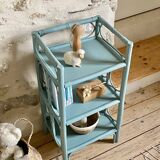 Rattan shelf