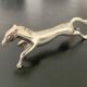 8 various animal knife holders in silver metal
