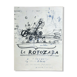 Affiche jean Tinguely