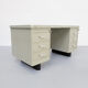 50s metal writing desk with chair for Lips