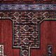Vintage Hand-Woven Middle Eastern Oriental Senneh Rug, 1960s