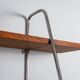 Solid oak wall shelf