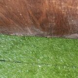 Commodity / wooden and marble toilet table