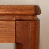 Pair of Scandinavian teak side coffee tables by Hugo Troeds