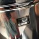 Vintage stainless steel ice bucket with lid and tongs - Made in Japan