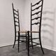 Chaises échelle Paolo Buffa pour Chiavari, Italie années 1950